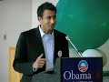 Actor Kal Penn Campaigns for Obama in Cleveland