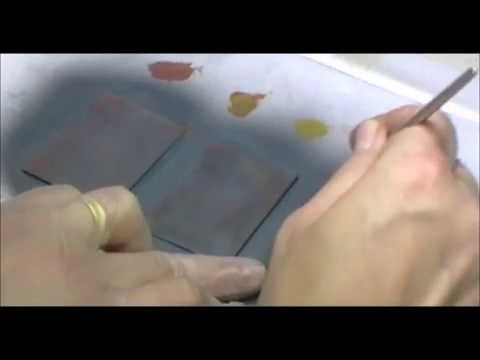 how to paint o scale figures