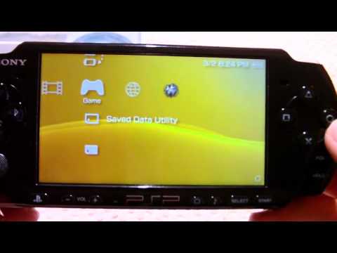 how to on sony psp