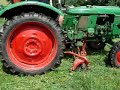 Deutz D30S beim M�hen