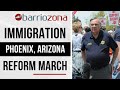 Immigration March to Maricopa County Jails Phoenix, Arizona
