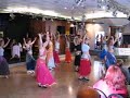 Vystoupeni tanecnic ze seminare COT na zaverecne party Lets Dance 2006 v Tropisonu