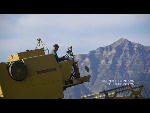 MOISSON DE L'EXTREME 25 New Holland Clayson 1530 en très haute montagne
