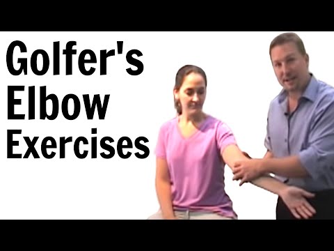 how to cure golfers elbow