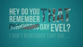 Kinetic Typography - Brian Regan on Knievel