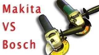 Bosch VS Makita, Watch before you buy your next Angle Grinder