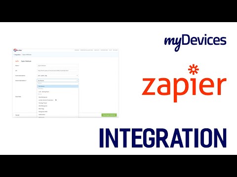 Zapier Webhook with myDevices