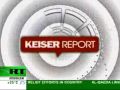 This time Max Keiser and co-host Stacy Herbert look at the scandals of the Nobel Prize winner that threatens the world; the US paying more than Buffett, and the big ambitions behind 12000 calories per day. Keiser also talks to Helen Skopis of Athens International Radio about the Greek debt crisis.