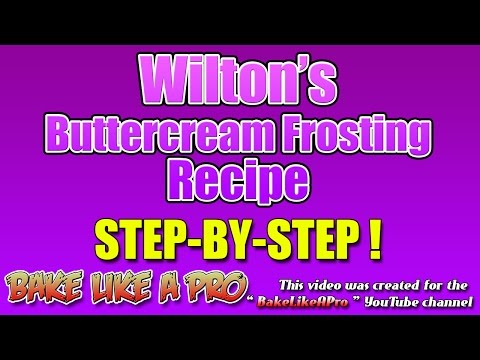 how to whiten buttercream icing