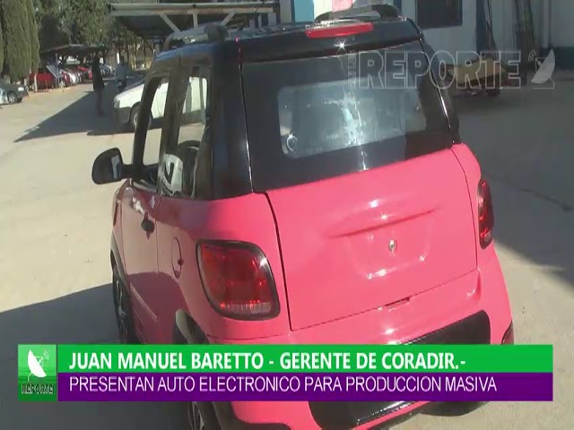 Barato, personalizable y conectado al celular: conocé a "Tito", el nuevo auto eléctrico de producción nacional