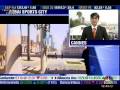 Aamir Khan Live on CNBC at MIPIM 2006 in Cannes France representing Dubai Sports City