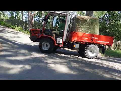 Multifunkční vozidlo CARON AR 160 pomáhá ve FARMAPARKU SOBĚHRDY