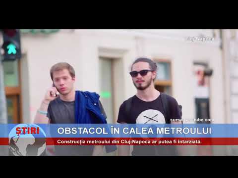 Construcția metroului din Cluj-Napoca, întarziată de zăcămintele de sare