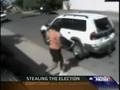 Oddball - Woman Caught Stealing Obama Signs