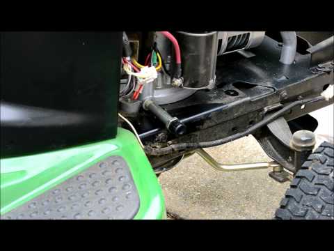 how to change oil on a john deere b