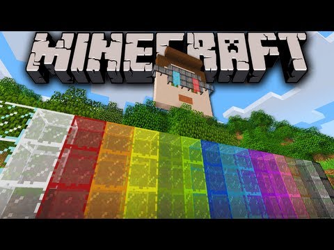 how to dye glass mc