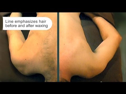 how to self wax back