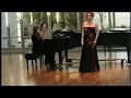 elisa singer performs vivaldi's sposa son disprezzata at the cleveland institute of music, winter 2007.