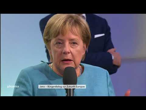 EU-Bürgerdialog zur Zukunft Europas mit Angela Merkel a ...