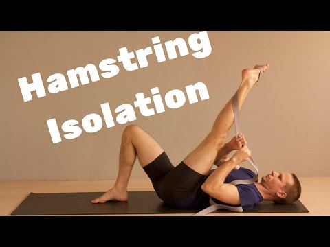 how to isolate hamstring muscles