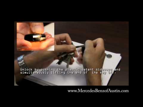 how to change battery for mercedes key