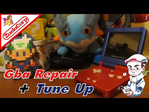 how to repair gba sp