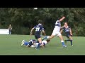 RUGBY AMAZING RUN.