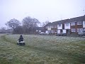 lenny new  50cc quad... first time riding it