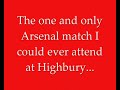 Arsenal 1-0 PSV at Highbury - Entertaining!