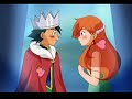 Ash is under Misty\