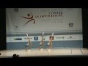 EM Sportsaerobics FISAF 2008 Helsinki Trio Gabriela Zikova,