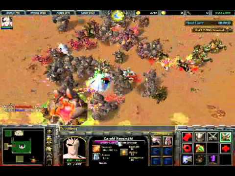 Свободный Обзор Warcraft 3 FT "Bleach Vs Naruto 1.8a"