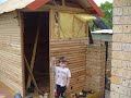 Sauna Construction in 1 Minute timelapse