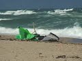 Horrible kite accident