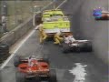 Indycar - Mario & Michael Andretti crash in safety vehicle Indycar - Mario & Michael Andretti crash in safety vehicle