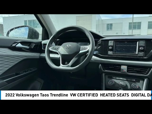 2022 Volkswagen Taos Trendline | VW CERTIFIED | HEATED SEATS in Cars & Trucks in Strathcona County