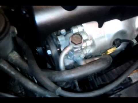 Part 1: 2009 Hyundai accent  A/C, Alternator and Power Steering belt replacement