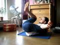 Me practicing flexibility in the hips