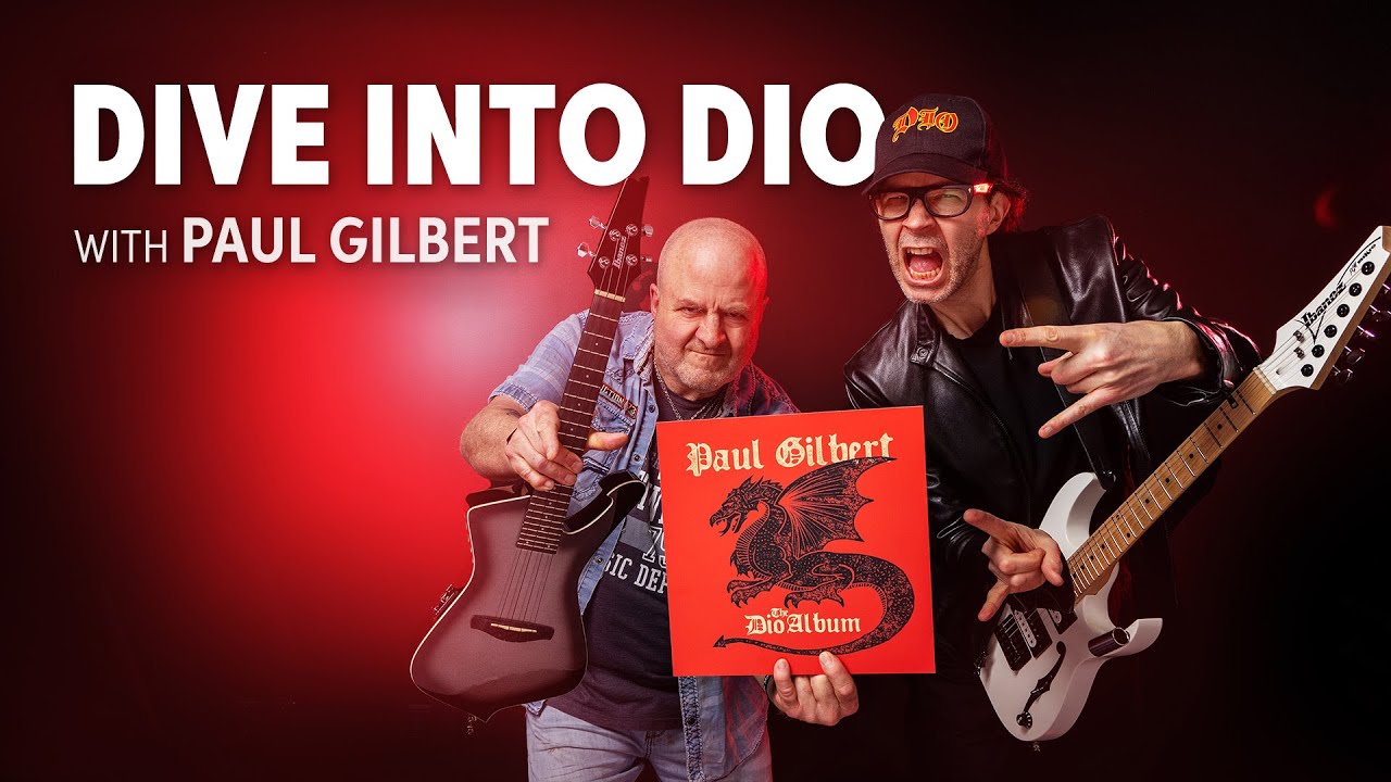 Paul Gilbert - 「The Dio Album」などについてのインタビュー＆ギター実演映像を公開 新譜カバーアルバム「The Dio Album」2023年4月7日発売 thm Music info Clip