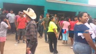 Riña en Miguel Alemán en casilla electoral