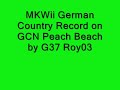 MKWII German Record on GCN Peach Beach by G37 Roy03