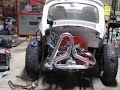 Baja bug 5/1600 motor running first time