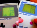 classic tetris-duel on gameboy in splitscreen between marzl hector and flying fleck.