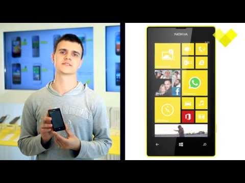 Обзор Nokia 520 Lumia (yellow)