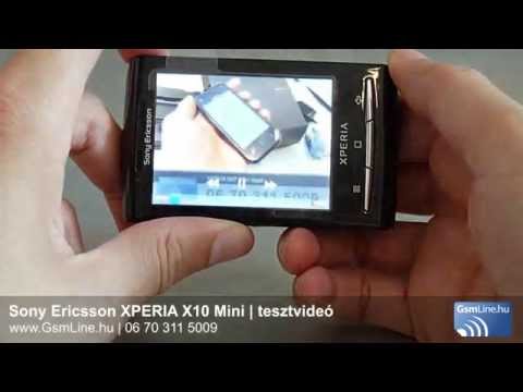 Sony Ericsson XPERIA X10 mini teszt vide�