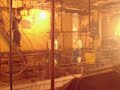Engine room of Stena Paris in construction
