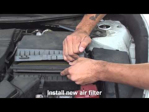 how to install air filter nissan altima 2013 2014