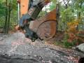 Excavator Picking Up HD Bucket with ACS Hydraulic Coupler