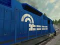 MICROSOFT TRAIN SIM. CONRAIL SD 40-2 MICROSOFT TRAIN SIM. CONRAIL SD 40-2