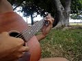 Acoustic guitar impro solo Hawaii 78